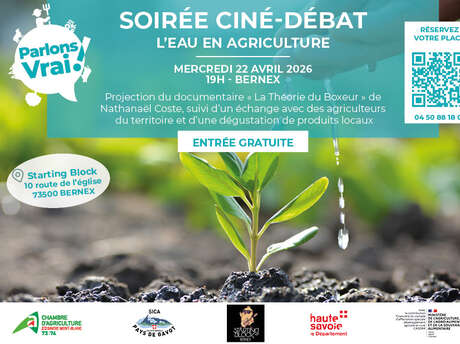 Evening film-debate Water in agriculture