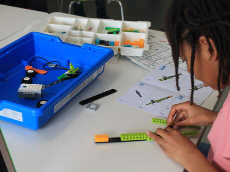 Robotique en briques - Atelier pour les filles