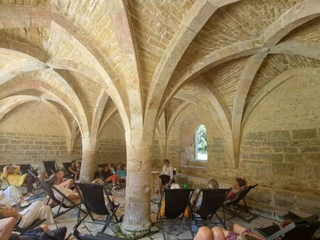 Les siestes littéraires à l'abbaye de Beaulieu