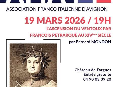 Conférence «L’ascension du Ventoux par Pétrarque»