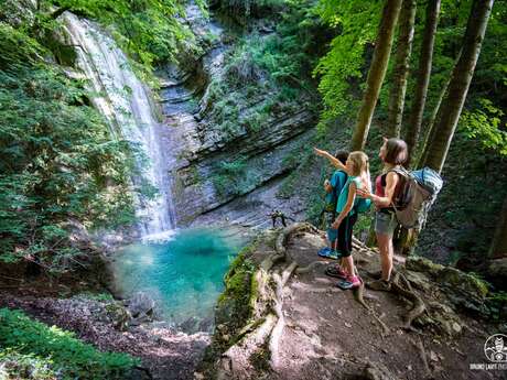 La Cascade de l'Alloix et les chemins d'autrefois