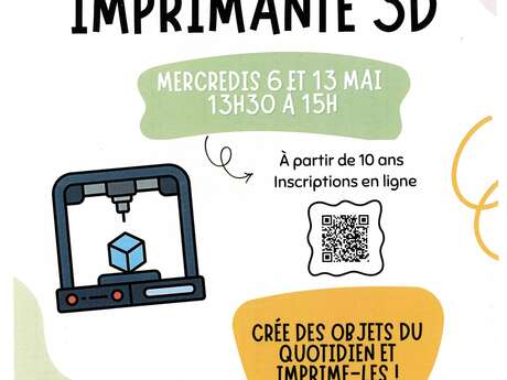 Atelier imprimante 3D