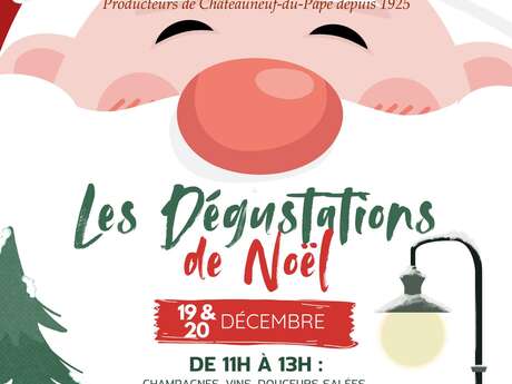 Dégustations de Noël au Cellier des Princes