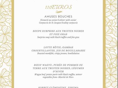 Repas du 31 decembre  - Les Deux Canailles