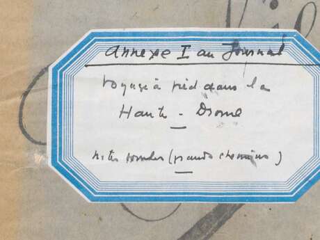 Conférence : Les voyages de Giono en Haute-Drôme