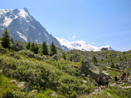 Grand Balcon Nord : Plan de l'Aiguille du Midi - Montenvers