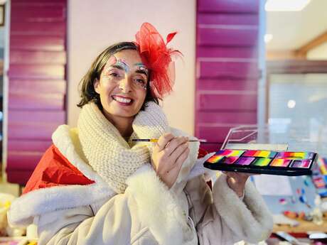 Carnival face painting