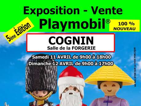Exposition vente de Playmobil