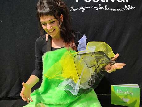 Festival OOLB : La racontée "Ouvrez, ouvrez les livres aux bébés"  - Les ateliers de Mona