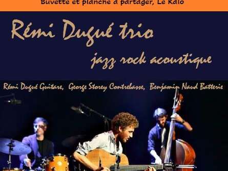 Concert Rémi Dugué trio