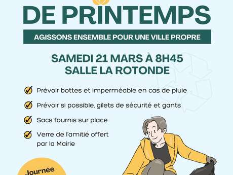 Nettoyage de printemps