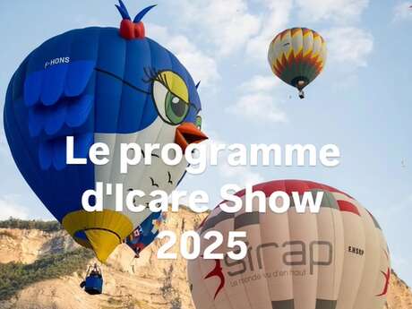 Icare Show du Vendredi 19 Septembre à Saint-Hilaire-Du-Touvet