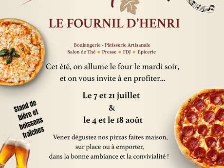 Soirée Pizza au Fournil d'Henri