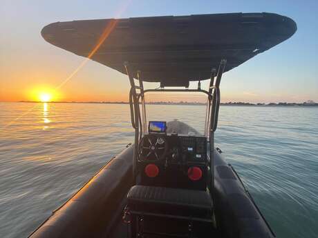 Balade en mer en semi-rigide par Tex La Flotte