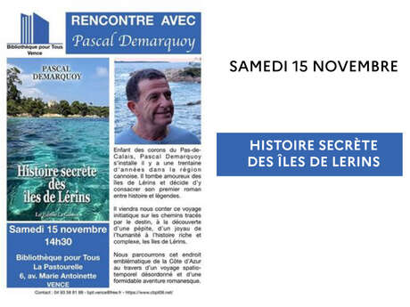 « Histoire secrète des îles de Lérins »