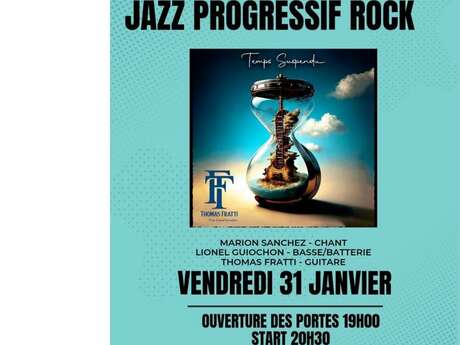 Jazz progressif rock avec le trio Sanchez, Guiochon et Fratti