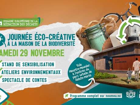 Journée Eco - Créativité  à la Maison de la Biodiversité