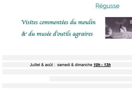 Visite guidée du Moulin et du musée d'outils agraires