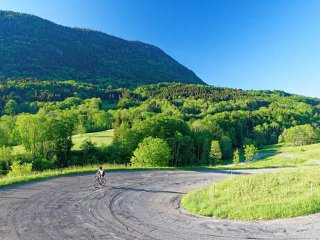 Boucle cyclo : Tour du Colombier d'Aillon