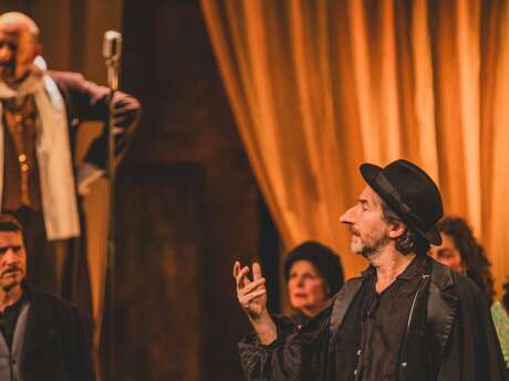Théâtre : Cyrano de bergerac avec anne kessler et edouard baer