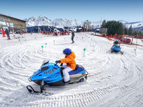 Motoneige électrique au Jaillet