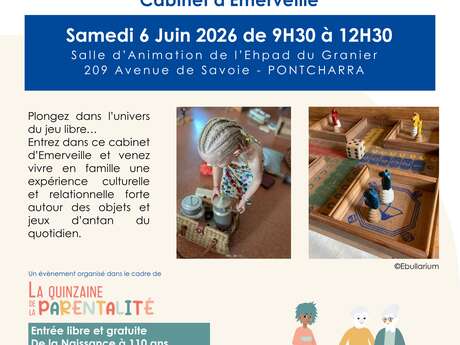 Matinée Familiale et Intergénérationnelle - Cabinet D'Emerveille