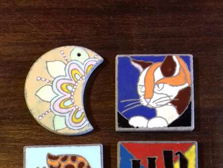 Atelier Initiation à l'émaillage sur Lave