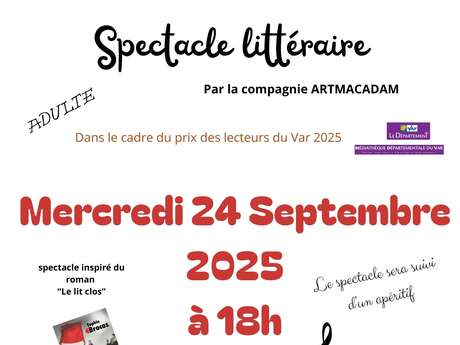 Spectacle littéraire