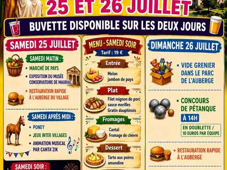 Fête patronale de Saint-Santin-Cantalès
