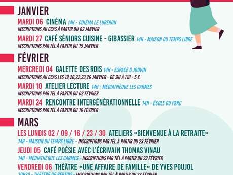 Programme CCAS 1er trimestre