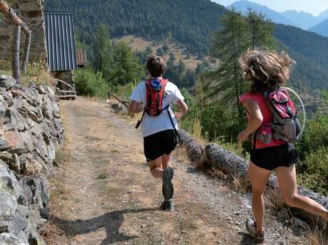 Parcours Station de trail n°4 - Col St Martin - bleu