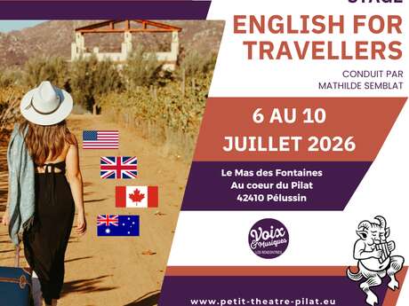 Stage Voix et Musiques "English for travellers"