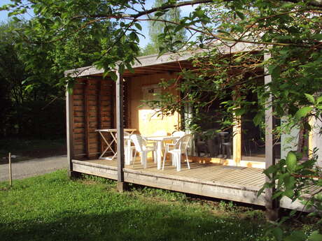 Les gîtes Da'Huttes du Camping de l'Ourson