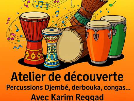 Atelier de découverte instruments de musique