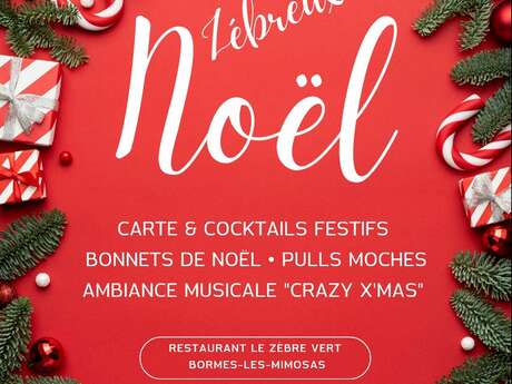 Soirée de Noël au Zèbre Vert