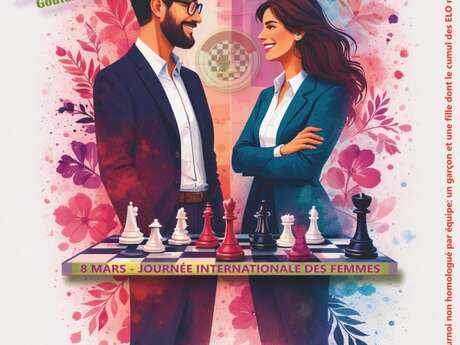 Tournoi amical d'echecs par équipe "Un gars, une fille"