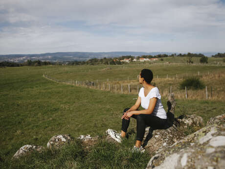 Parcours trail La ferme de Montchaux