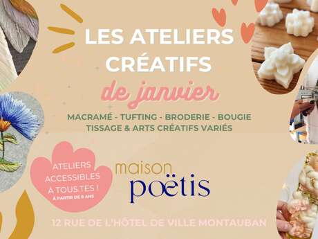 Ateliers créatifs de Janvier ❄️
