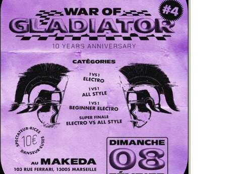 War of gladiator 4 : anniversaire des 10 ans