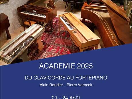 Académie du "clavicorde au fortepiano : toucher et organologie" et concert