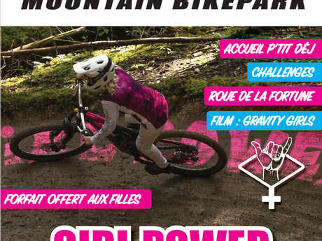 Girl power day at the bike park