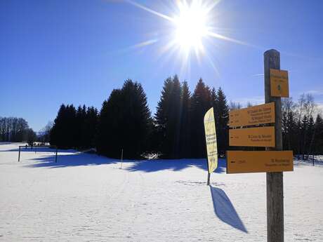 Piste piétonne - Boucle de Glaise
