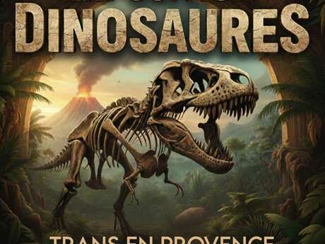 Exposition de dinausores.