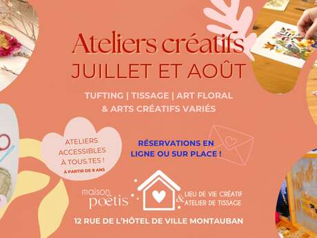 Ateliers créatifs