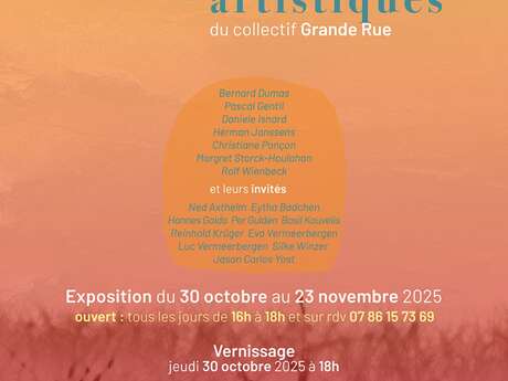 Artistic harvest' exhibition at Baume Pèlerins Artistic harvest' exhibition at Baume Pèlerins