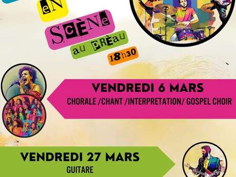 Atelier en scène de la MPT : guitare