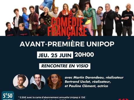 French comedy + Unipop meeting with Martin Darondeau and Bertrand Usclat