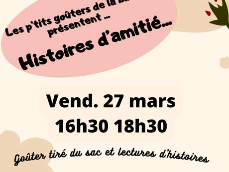 P'tit goûter de la biblio'