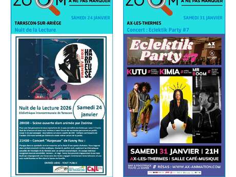 Programme des animations et des activités des Pyrénées Ariégeoises