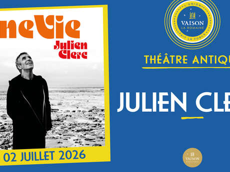 Julien Clerc in concert at the Théâtre Antique
